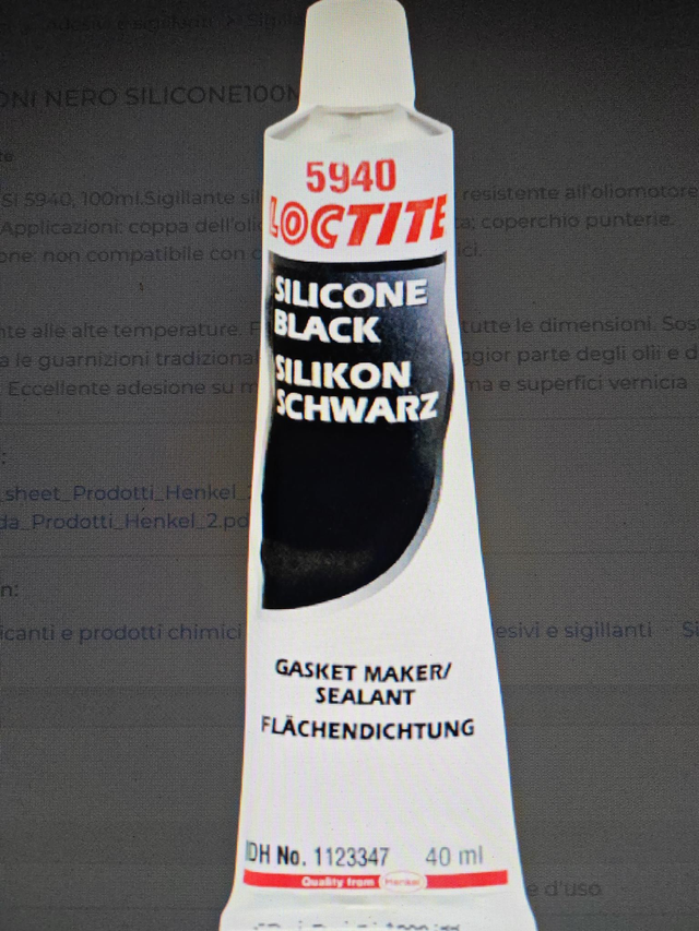 Loctite 59-40 100 ml guarnizione nero silicone