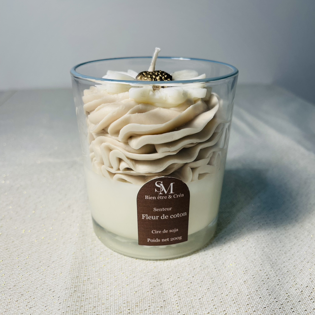 Bougie Fleur de Coton – 200g