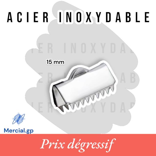 Pinces rectangles À Écraser - 15 mm