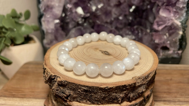 Bracelet PIERRE DE LUNE 8mm