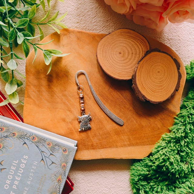 Marque-pages Vache Anglaise