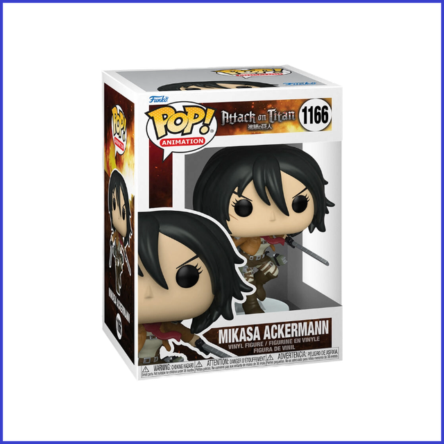 POP figure Attack On Titan Mikasa Ackermann #1166