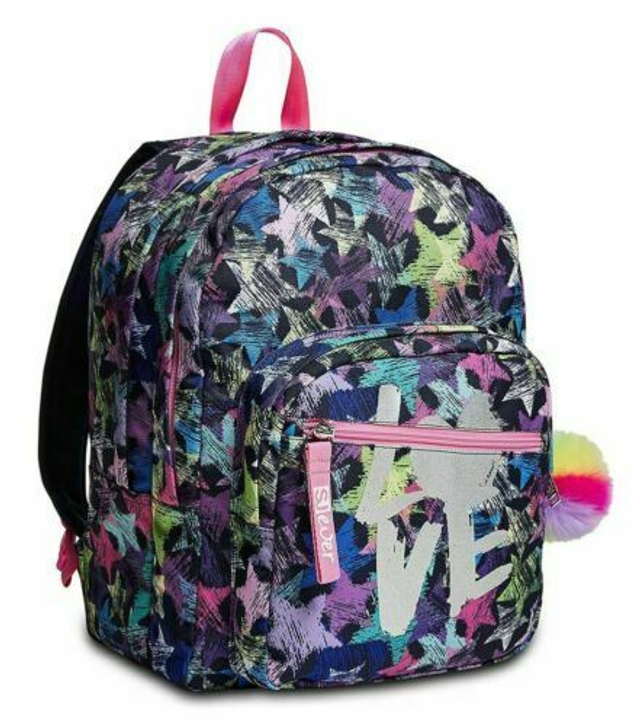 Zaino SEVEN Scuola Girl Doppio Scomparto Bambina Seven SJ Ever Starry