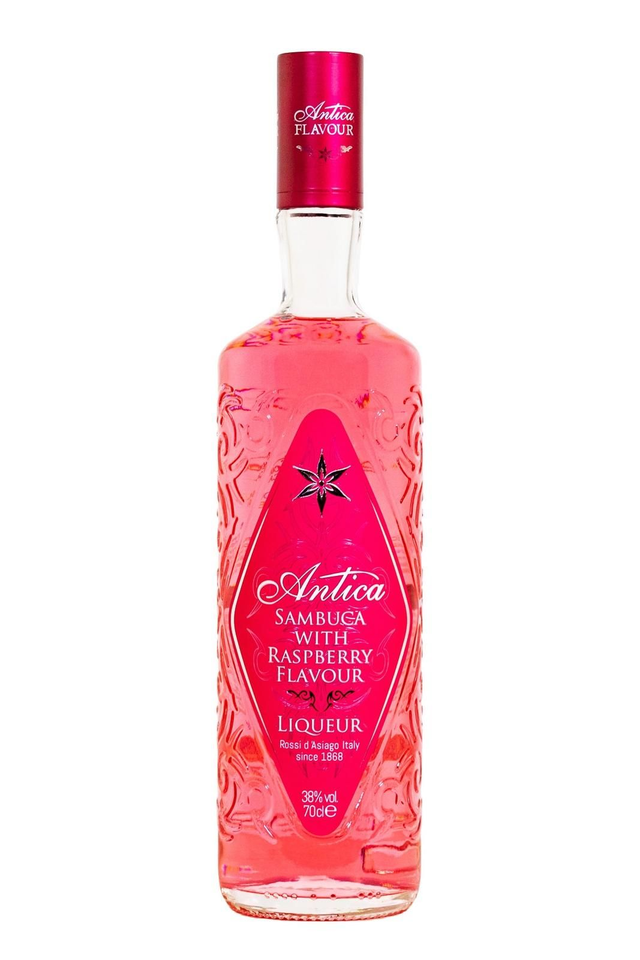 Antica Sambuca Raspberry Flavour Liqueur 38% Vol. 0,7l