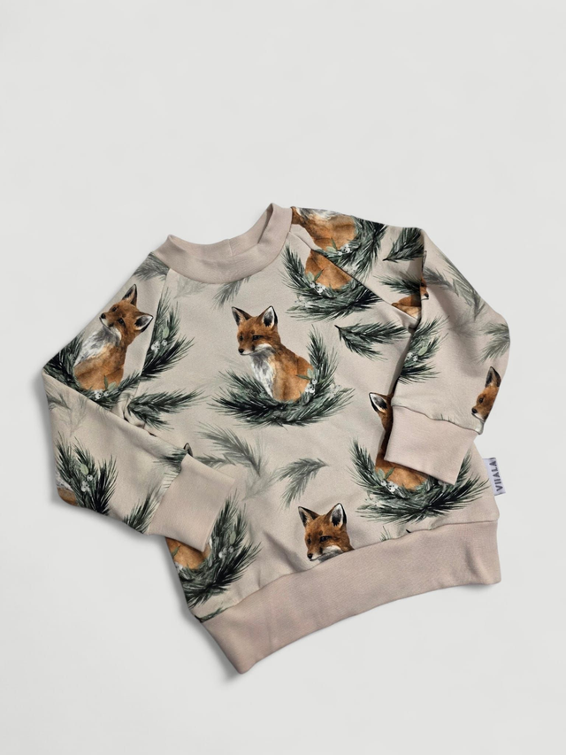 Collegepaita HAVUMETSÄN KETTU, VANILJA