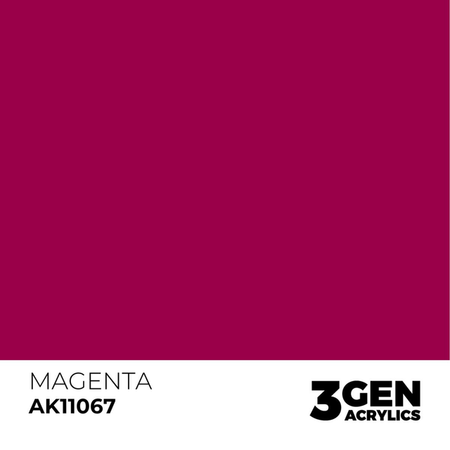 3rd Gen. Acrylics 67 Magenta