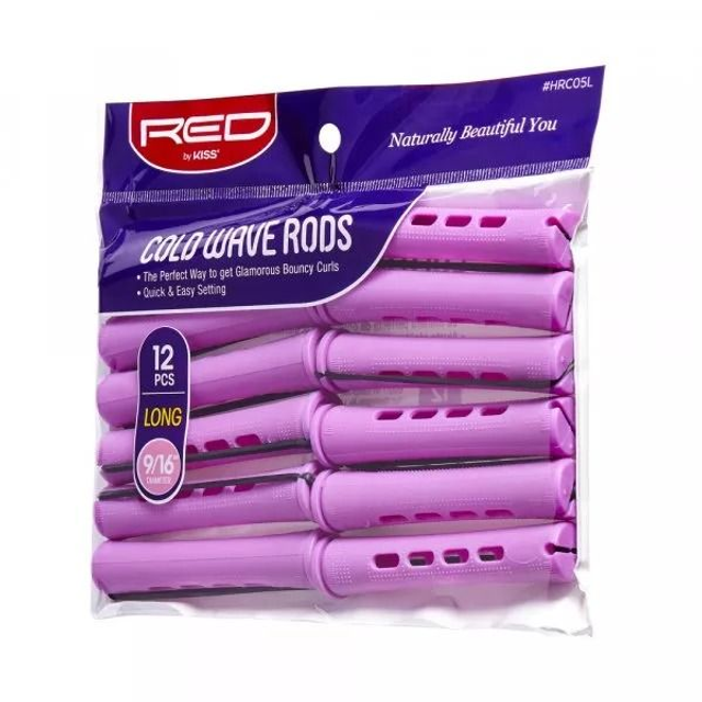 RED By Kiss: Cold Wave Rods - Long 9/16'' (HRC05L)