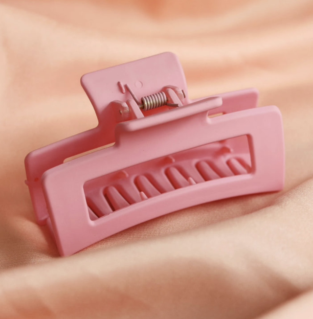 Haarklem Matte Recht Pink