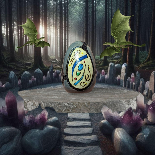 Oeuf de dragon : "Graam"