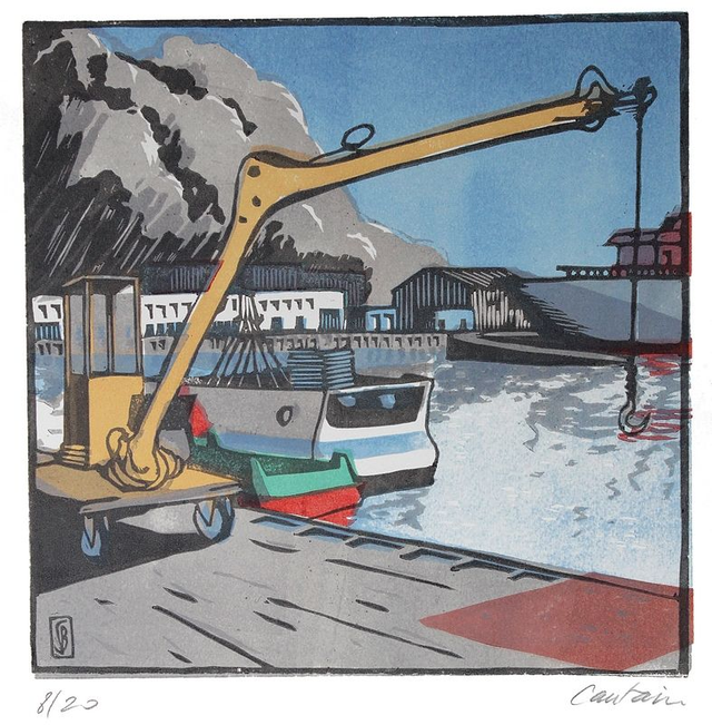 Concarneau #3 la grue