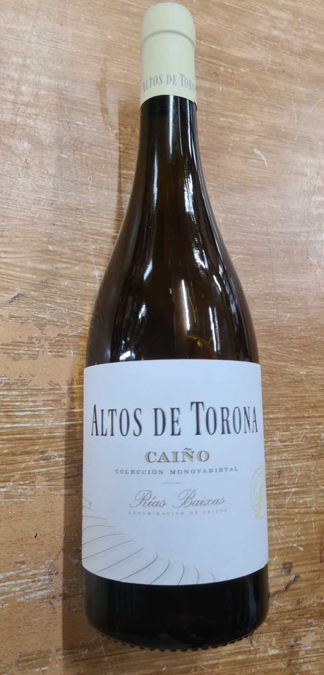 Vino Caiño 100% de O Rosal Altos de Torona. D.O. Rías Baixas