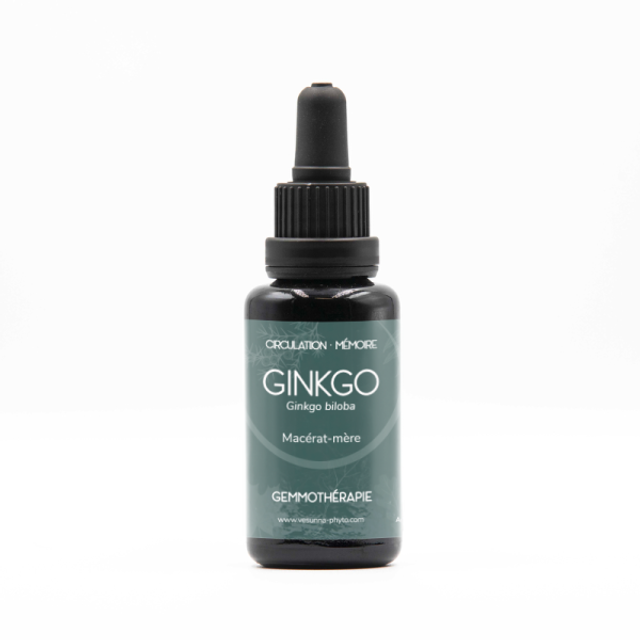 Ginkgo biloba L. –  Macérat Bourgeon bio  30 ml /Vesunna 