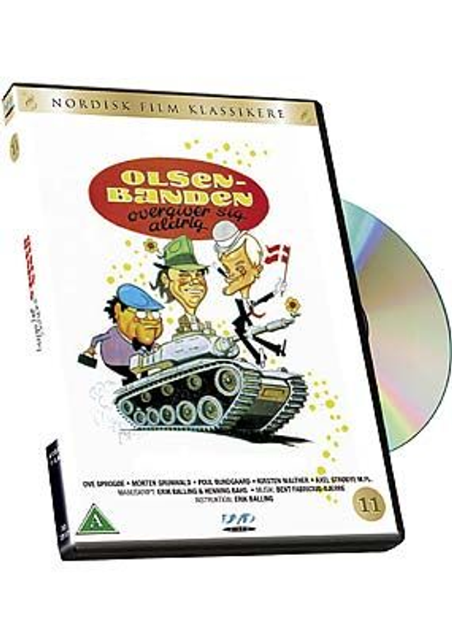 Olsen-Banden 11: Overgiver sig aldrig   5708758650434