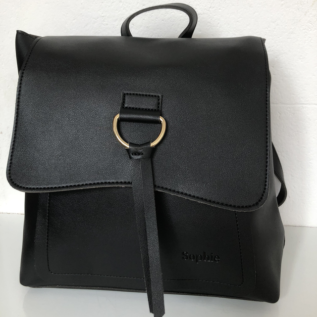 Mochila preta Sophie 