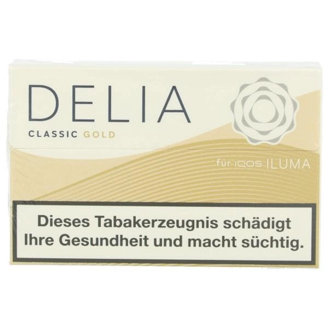 Delia Classic Gold für IQOS Iluma