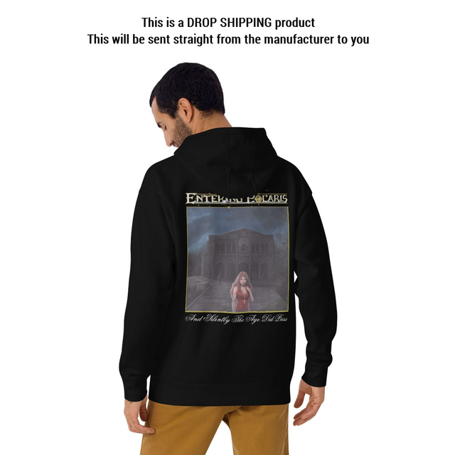 Entering Polaris - And Silently The Age Did Pass black hoodie