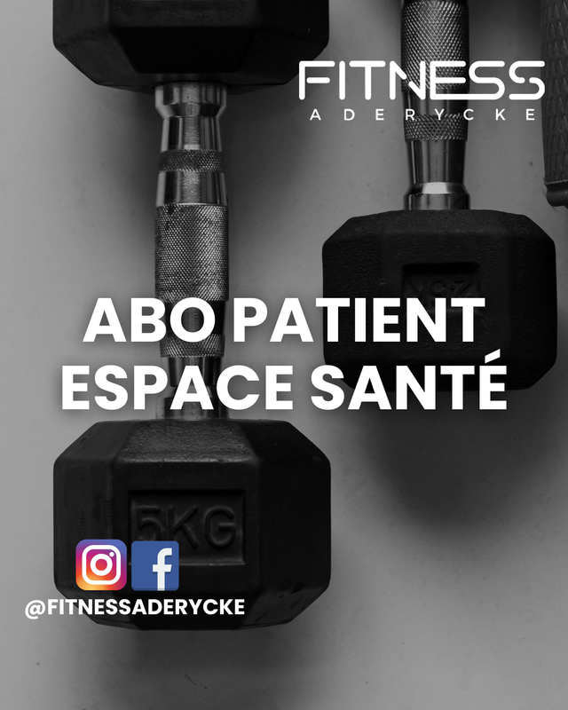 Premier abonnement fitness patient Espace Santé