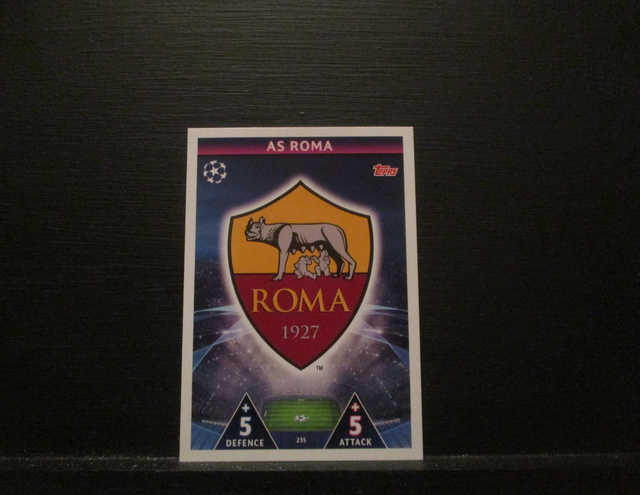AS ROMA - UEFA Champions League Match Attax 2018/19 Original Trading Card #235