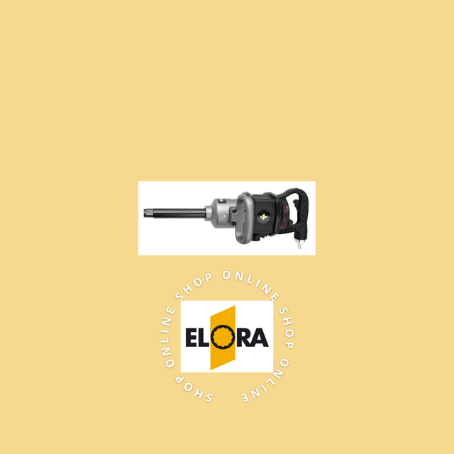 Druckluft-Schlagschrauber 1" mit langer Spindel, 2450 Nm, ELORA-5002