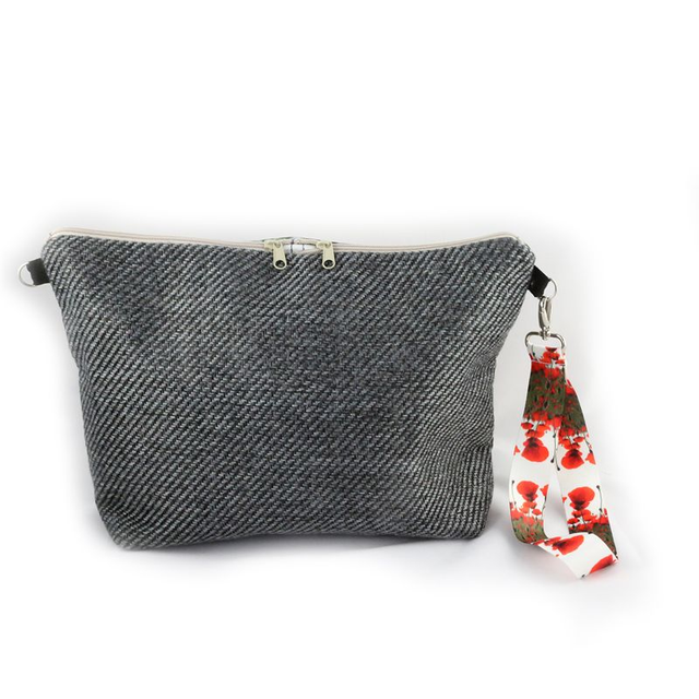  "Les coquelicotes blancs" sangle poignet