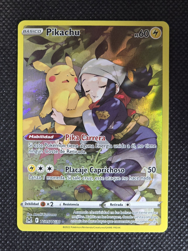 PIKACHU ,  TG05 LOST ORIGIN , NM ESP 