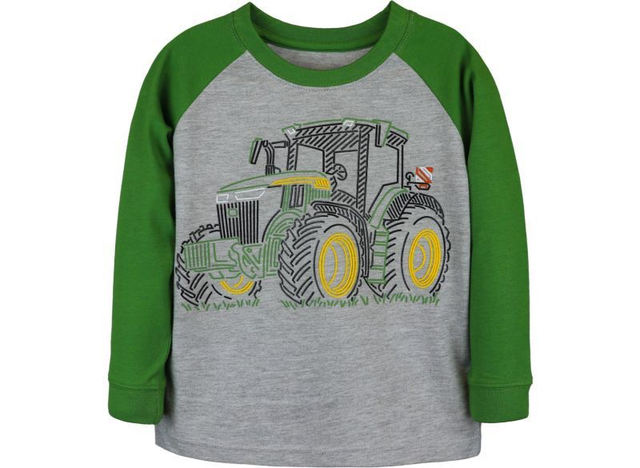 Sweatshirt für Kleinkinder mit starkem Traktor