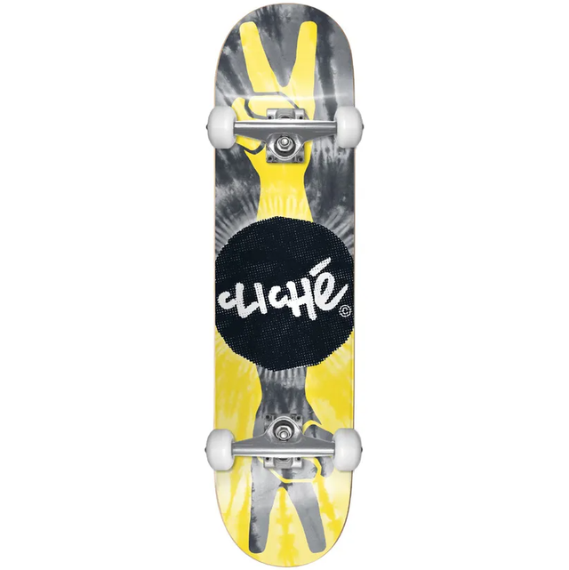 Cliché Peace FP Complete Yellow/Black 8.0"