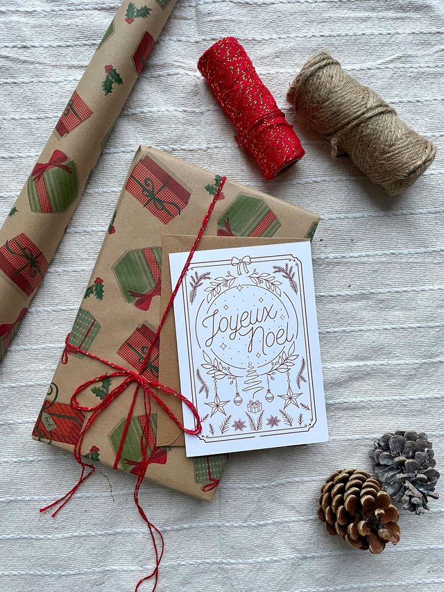 Noël - Ornements Carte