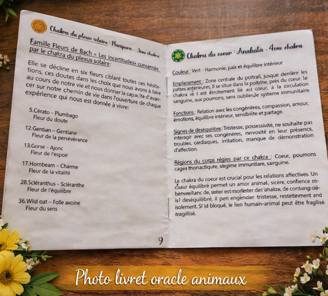 L'oracle des fleurs de Bach pour animaux