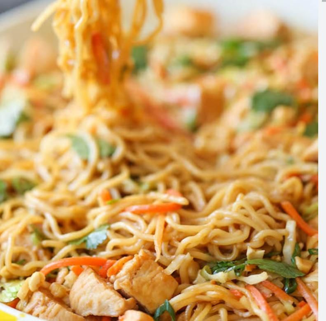 I. Thai-Style Chicken Noodles