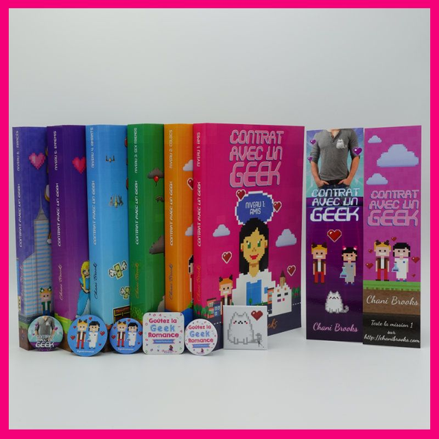 Saga Contrat avec un Geek - Version Pixel Art