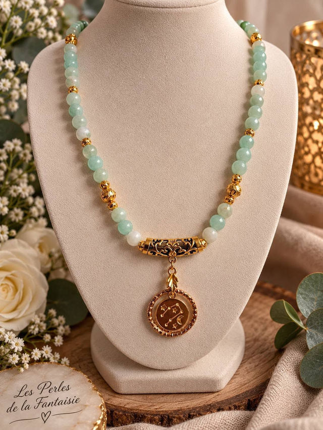 Collier en pierres naturelles – Signe astrologique