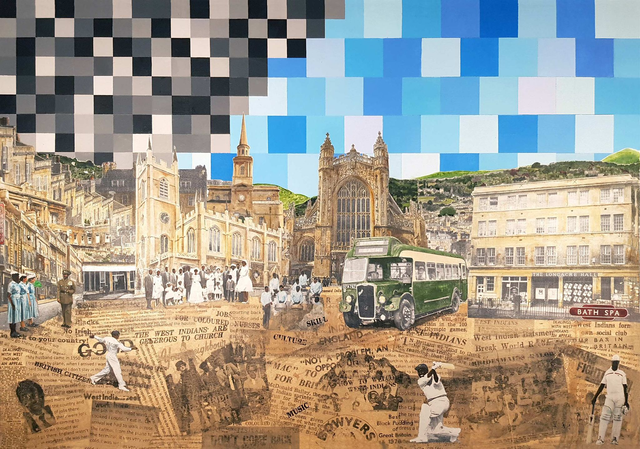 "The Experience", #2 from "Bath Windrush Triptych" - A4 Print