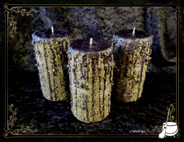 Bougie de Protection aux 8 herbes (50H)