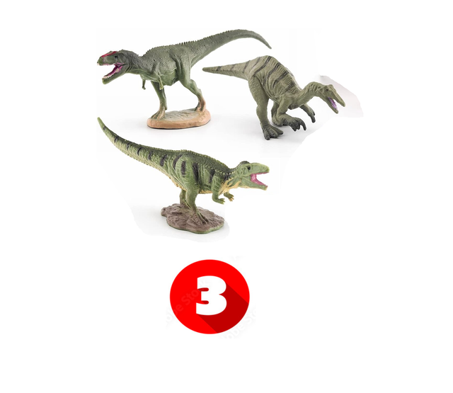 Gift pack of 3 Dinosaur Toy Figures   - save money (includes delivery)
