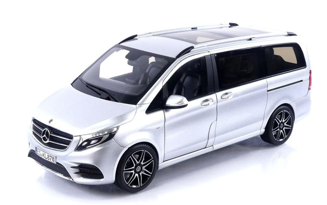 Mercedes Benz V_Class AMG Line Silber Norev 1:18