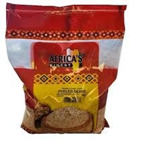 African Finest peeled beans