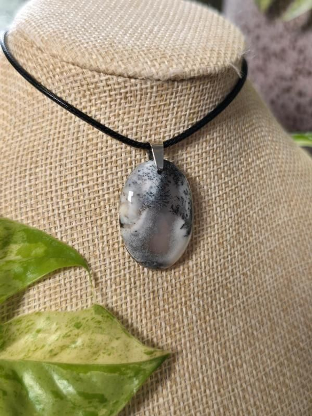 Agate Dendritique - Pendentif sans cerclage