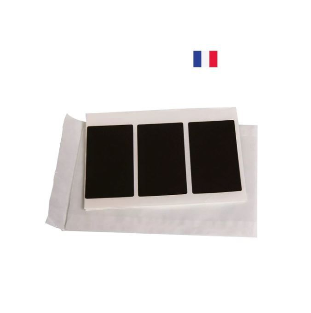 Étiquettes ardoises autocollantes réutilisables X10 Ah!Table