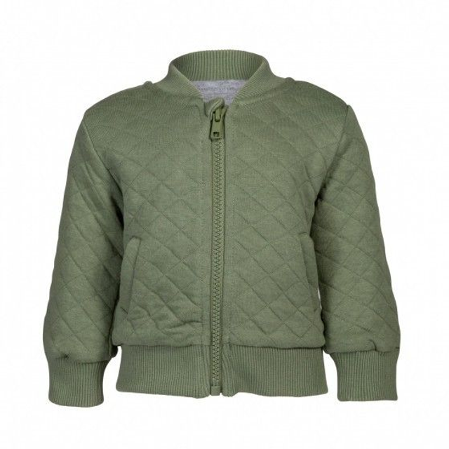 Set Olive jacket and leggings organic cotton