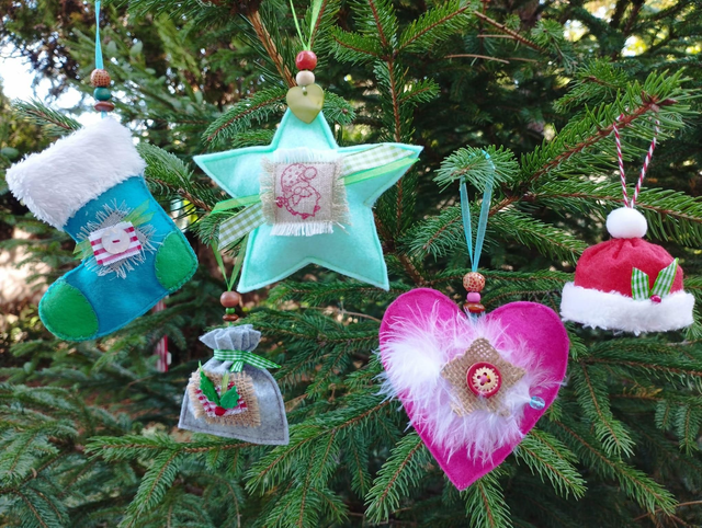 Décoration de Noël Feutrine - Étoile