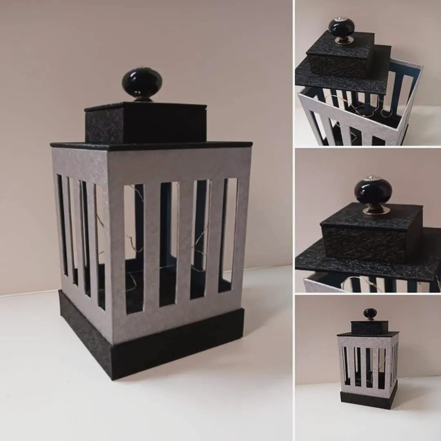 TUTO 126A- LANTERNE - liste des découpes