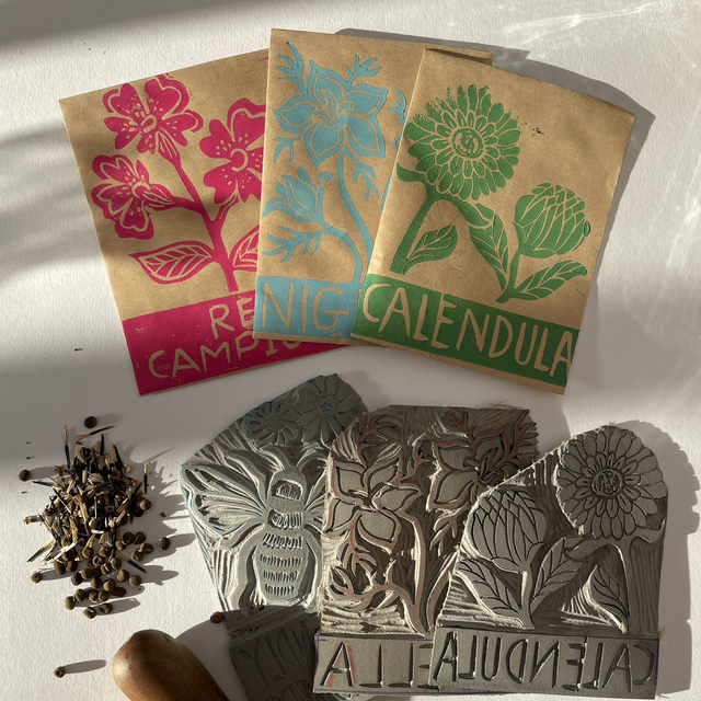 LINO CUT WORKSHOP with Emily 12/3/26  10-1pm 