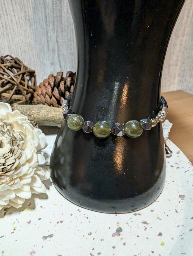 Bracelet labradorite 8mm