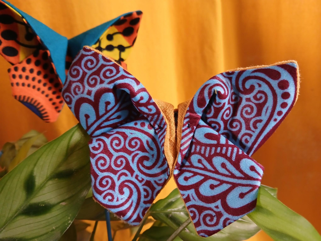 Papillon en tissu