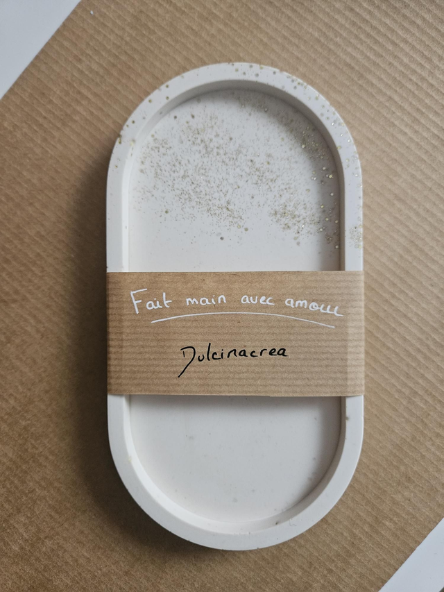 Vide poche paillette