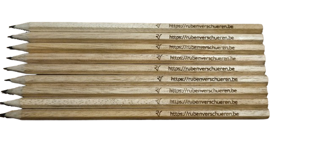 gepersonaliseerd potlood  