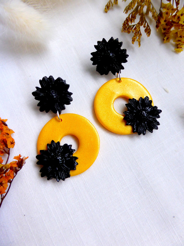 Boucles d'oreilles donut - Lumière andalouse