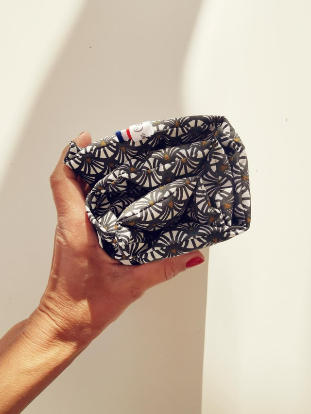 Bouillotte MADELEINE éventail kaki