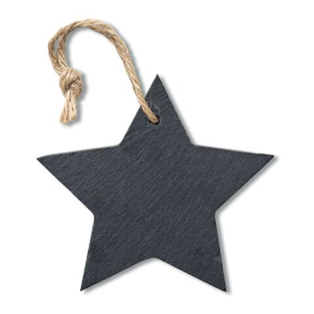 Slate xmas hanger